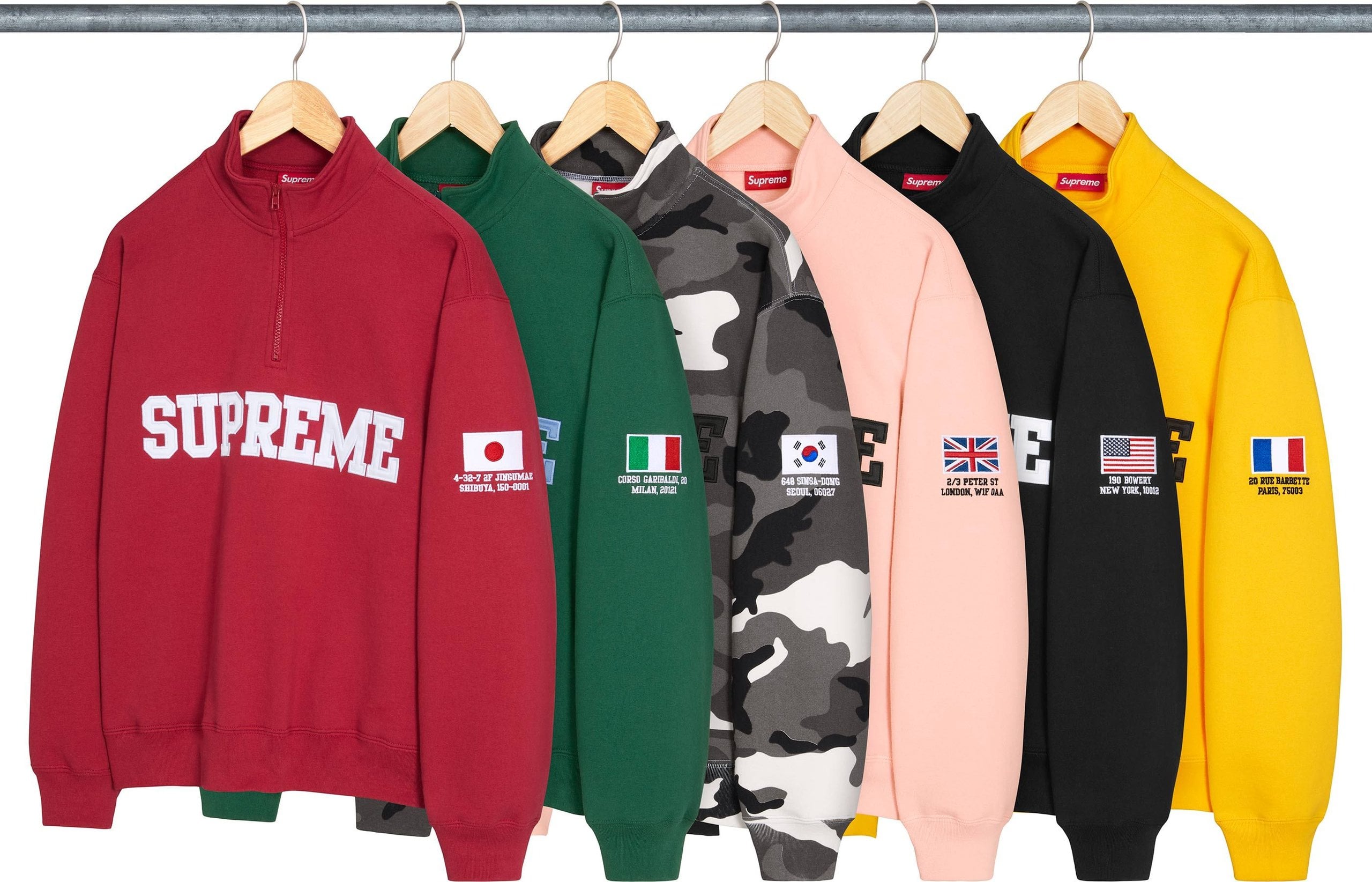 Shop Flag Half Zip Pullover